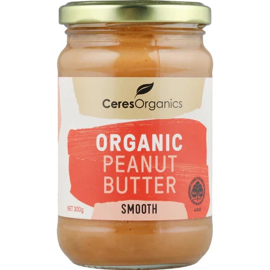 Ceres Organics Smooth Peanut Butter 300g