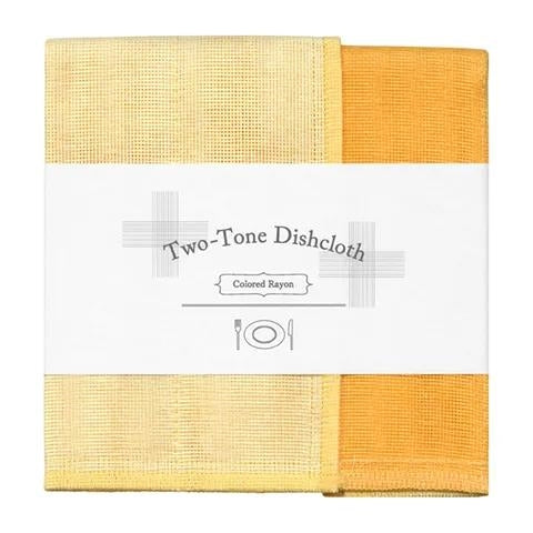 Nawrap Dishcloth, Yellow & Tangerine