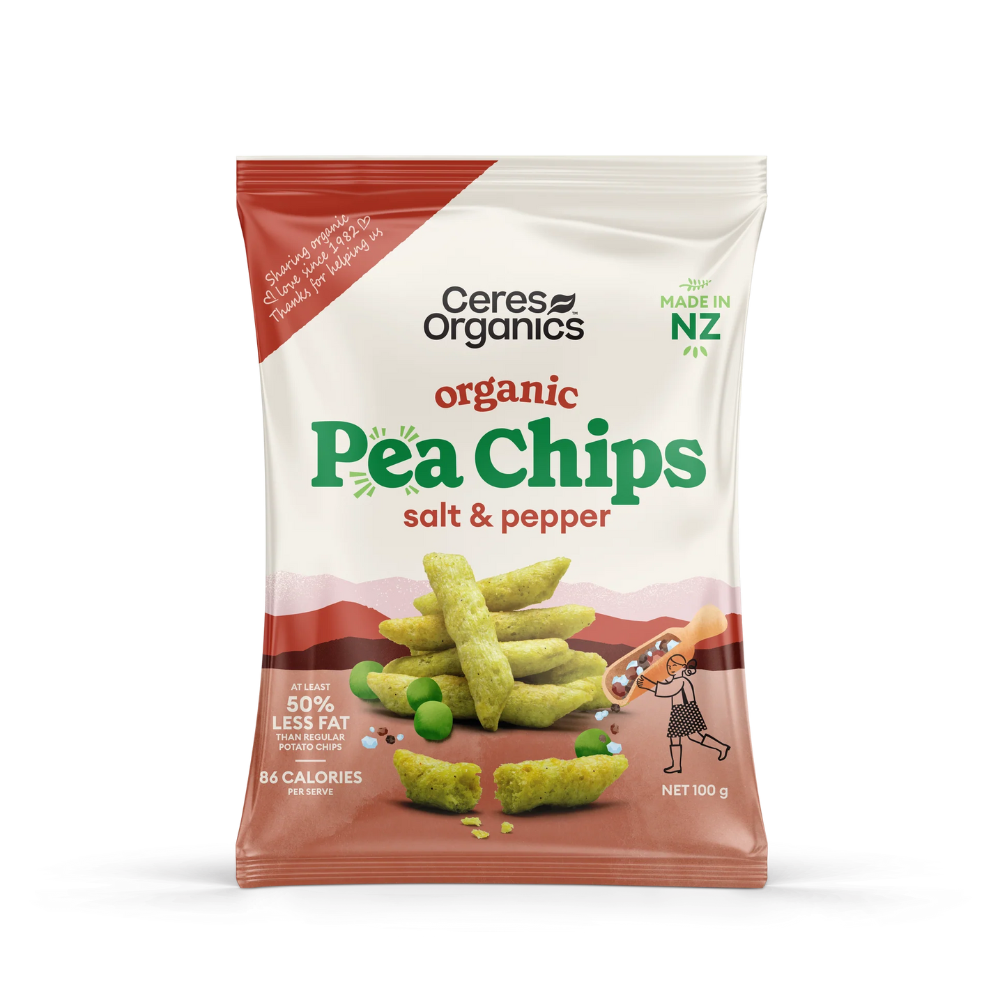 Pea Chips, Salt & Pepper