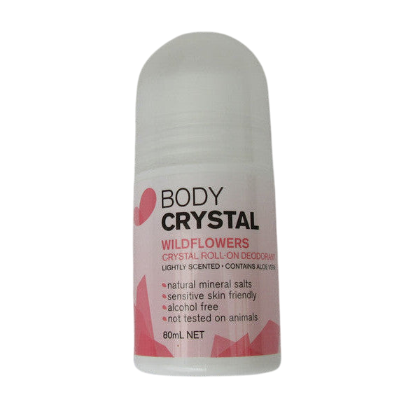 Wildflowers Body Crystal Deodorant Roll-On