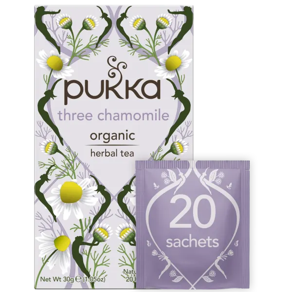Pukka Three Chamomile Time Tea - 20 Sachets