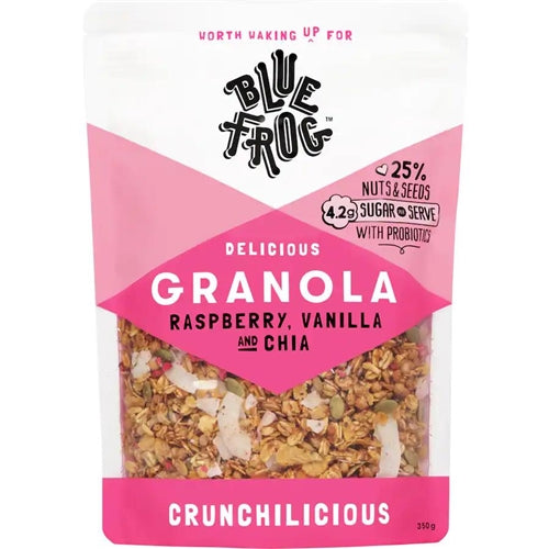 Raspberry, Vanilla & Chia Granola