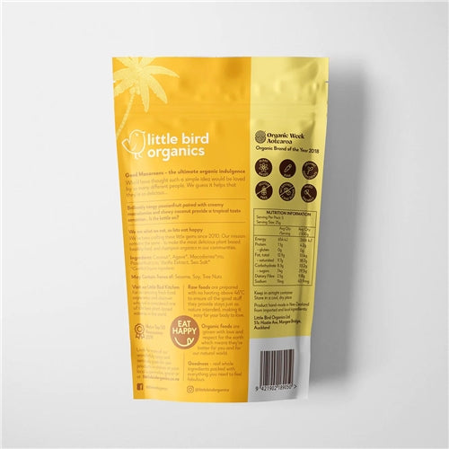 Passionfruit & Macadamia Macaroons 125G