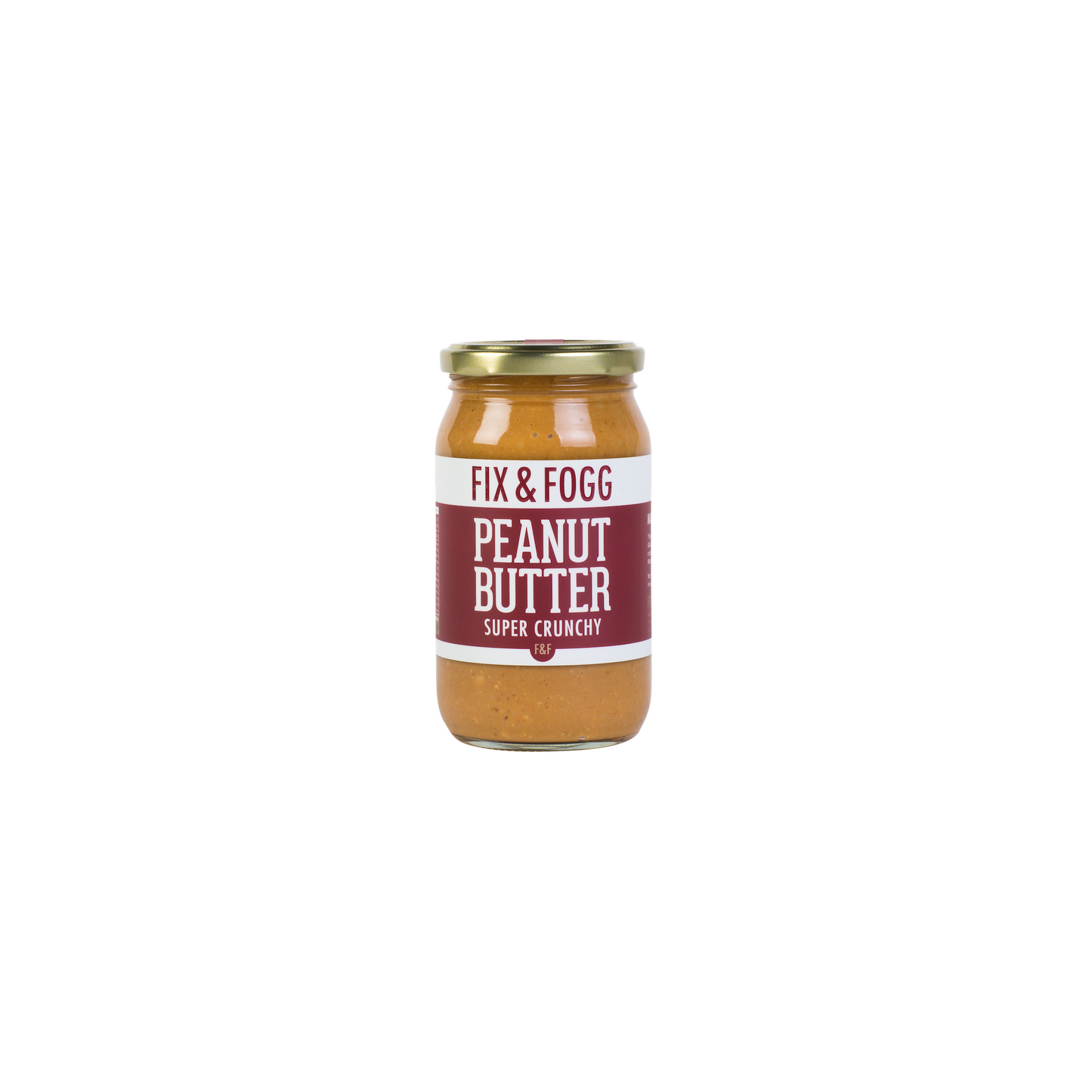 Fix and Fogg Super Crunchy Peanut Butter 375G-front.jpg
