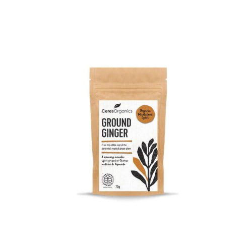 Organic Ginger Powder Resealable Pouch 70G