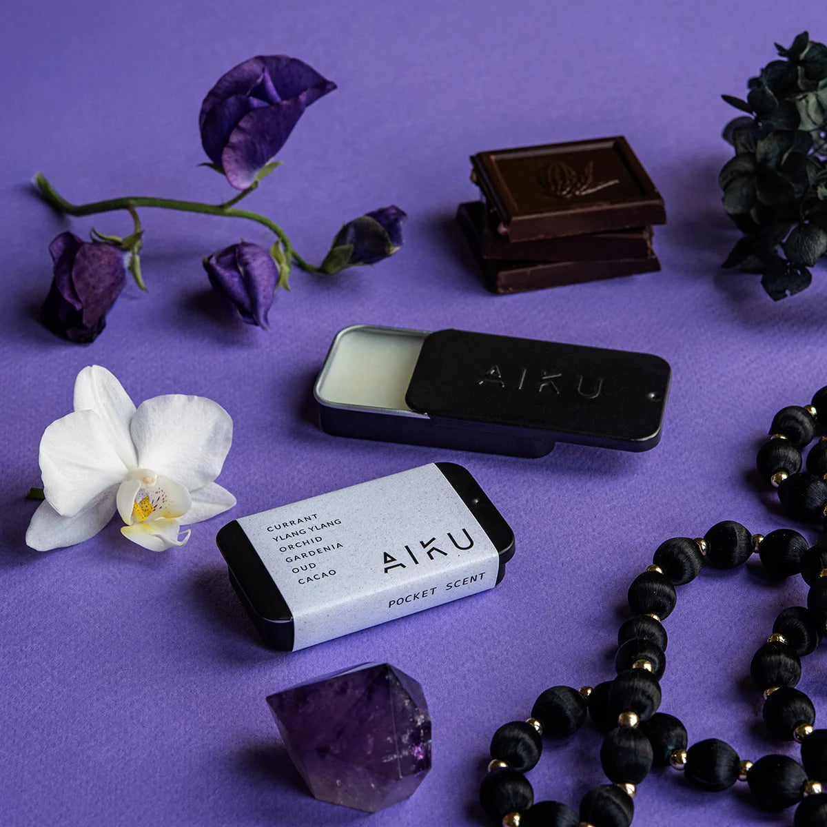 Aiku Pocket Scent Plume Black