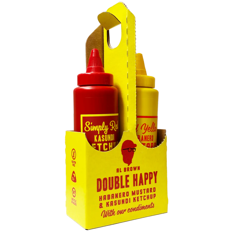 Al Brown Double Happy Sauce 2pk