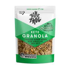 Keto Granola, vanilla and sea salt