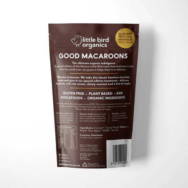 Cacao & Hazelnut Macaroons