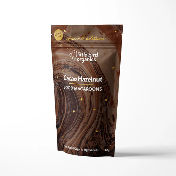 Cacao & Hazelnut Macaroons