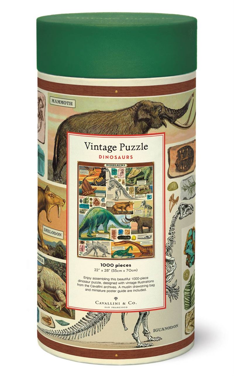 Dinosaurs 1000 Piece Vintage Jigsaw Puzzle