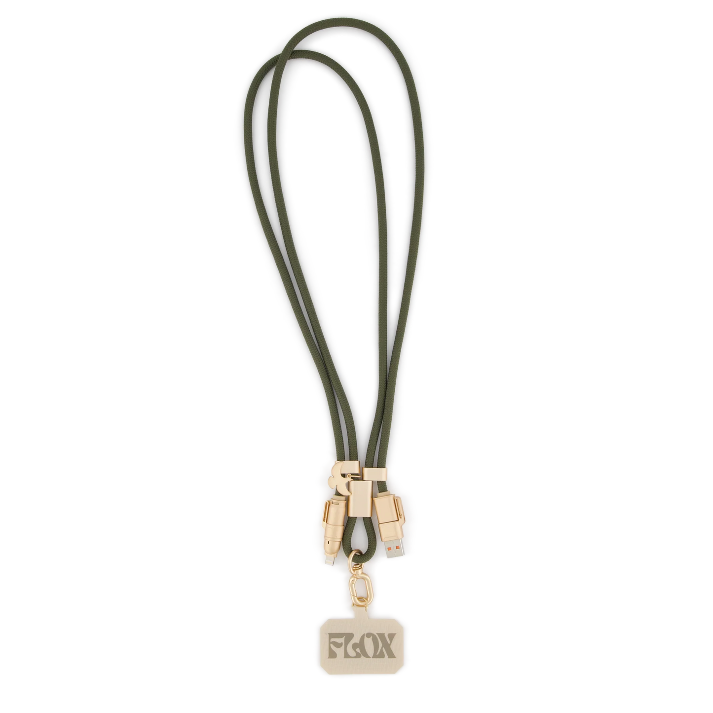 Flox Ahi Lanyard Moss