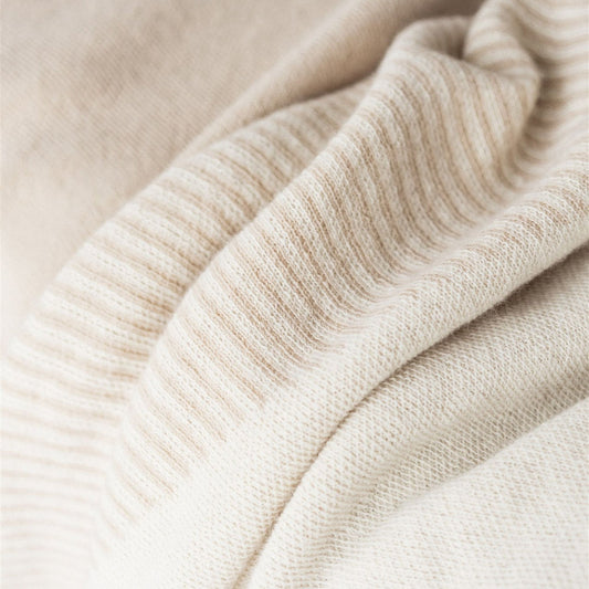 Foxtrot Home Pampas Geometric Wool Blanket