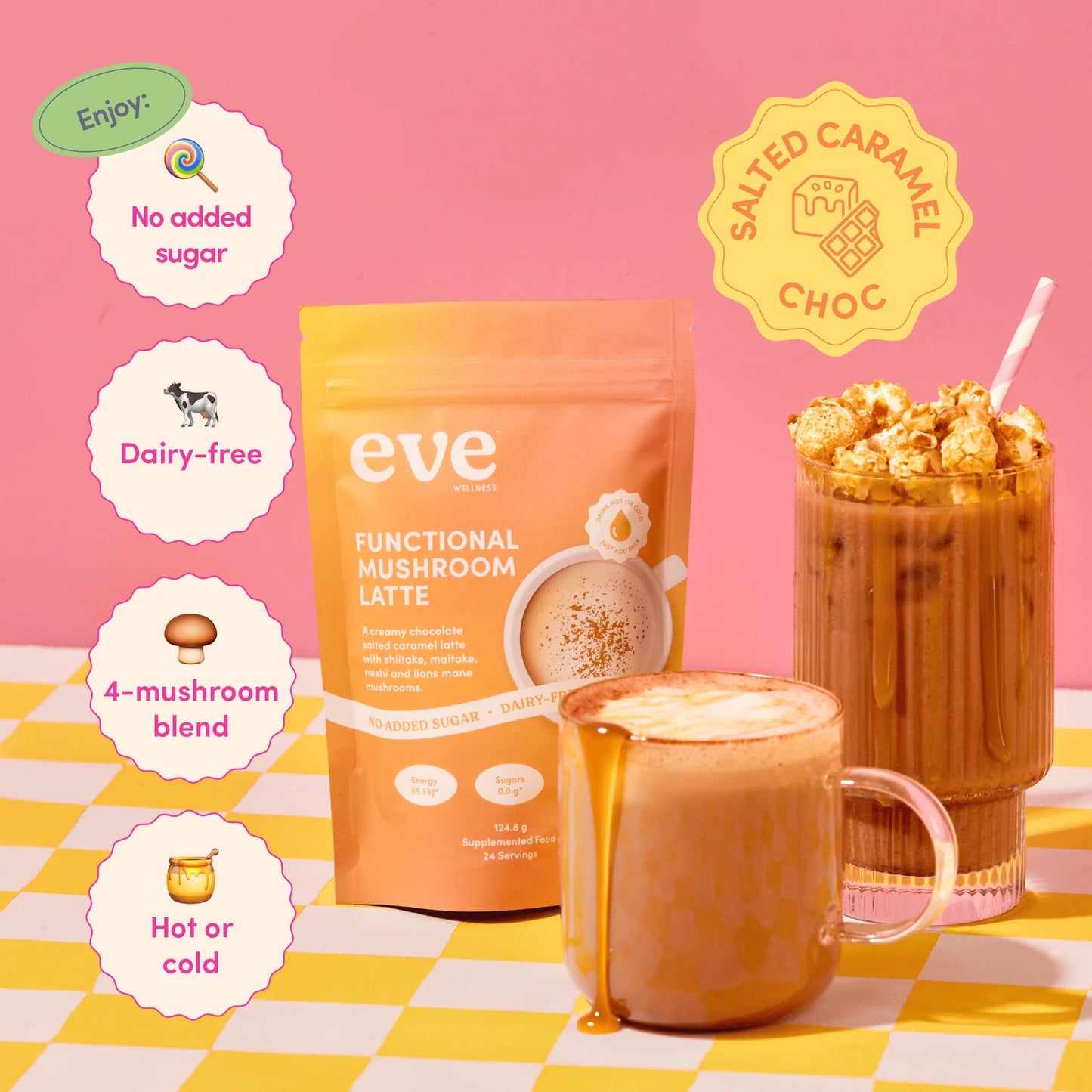BePure Functional Mushroom Latte