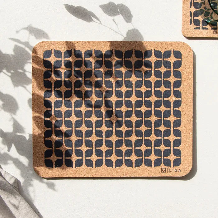 Liga Hornsea Geometric Placemat Set of 4