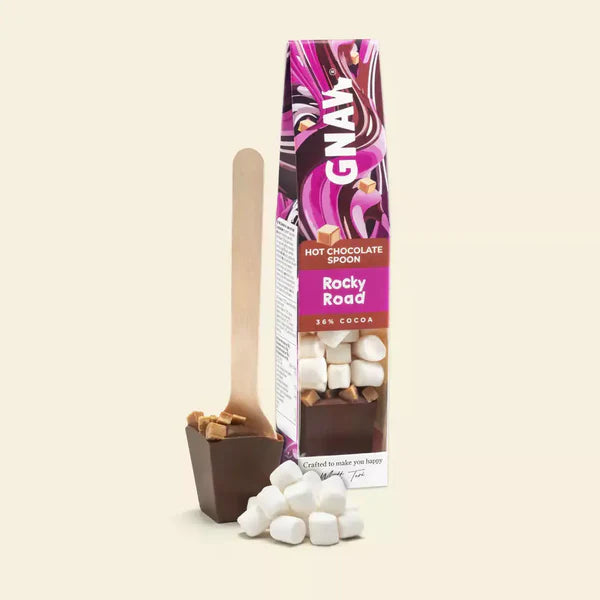 Gnaw Hot Chocolate Spoon Rocky Road