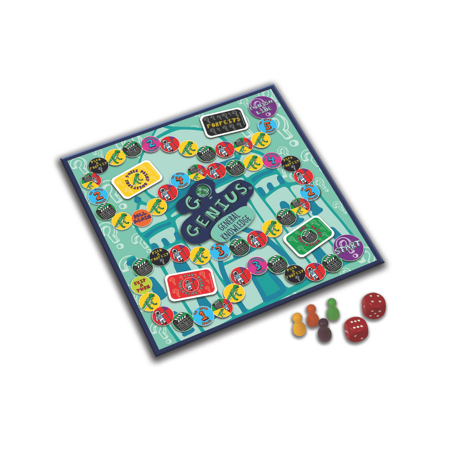 Go Genius General Knowledge Board Game