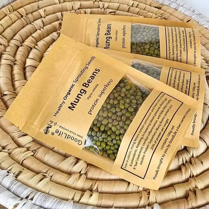 Goodlife Seeds Mung Beans 100g Bag