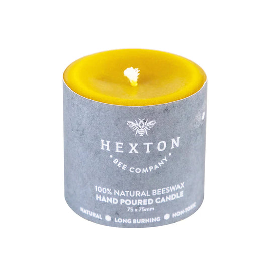 Hexton Solid pillar Candle 75 x 75mm