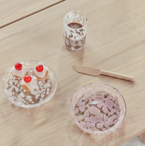 Jali Dessert Plate Rose
