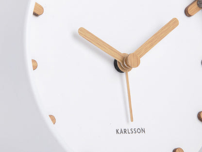 Grace Alarm Clock White
