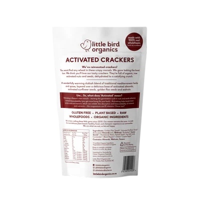 Little Bird Almond Dukkah Activated Crackers