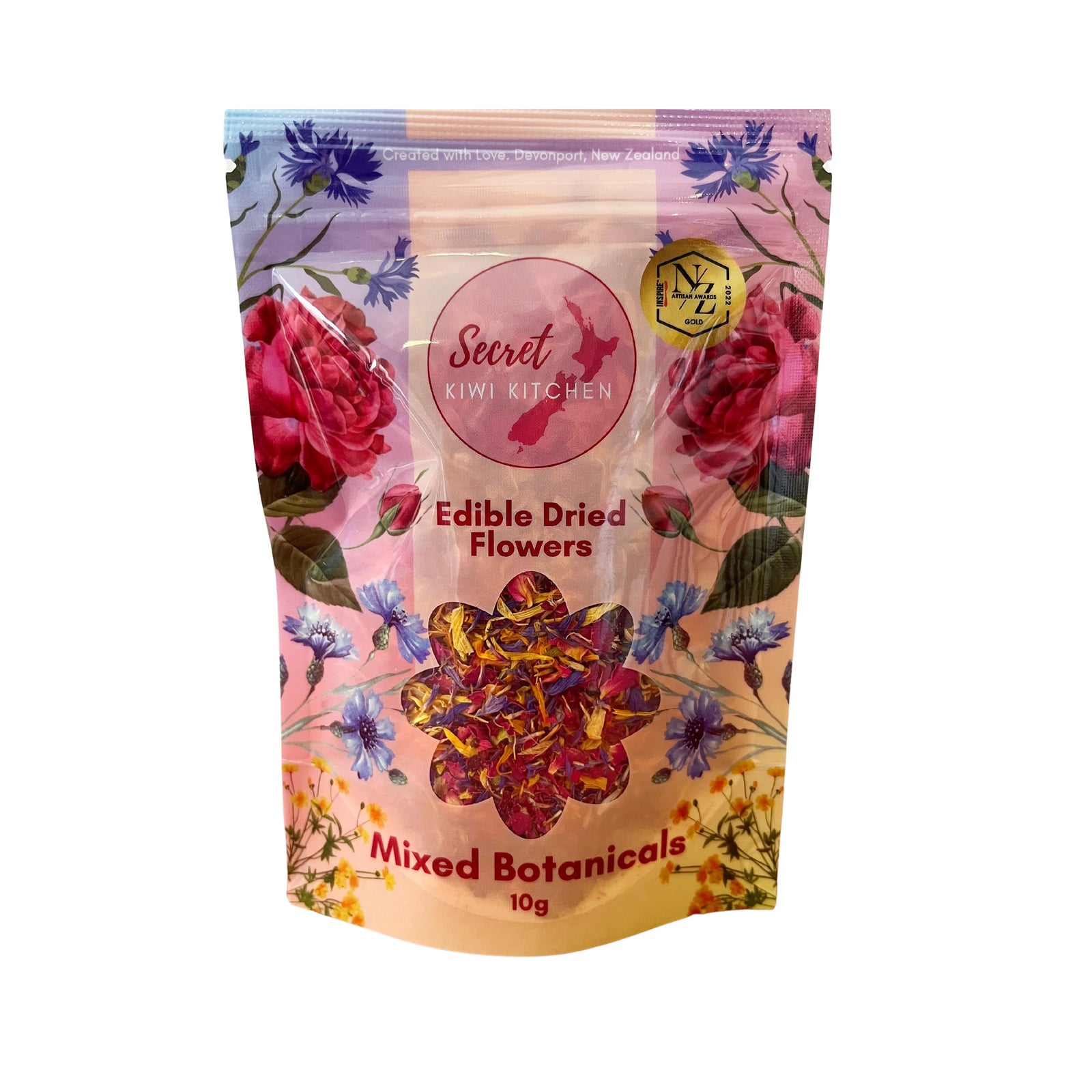 Edible Dried Flowers Mixed Botanicals 10g