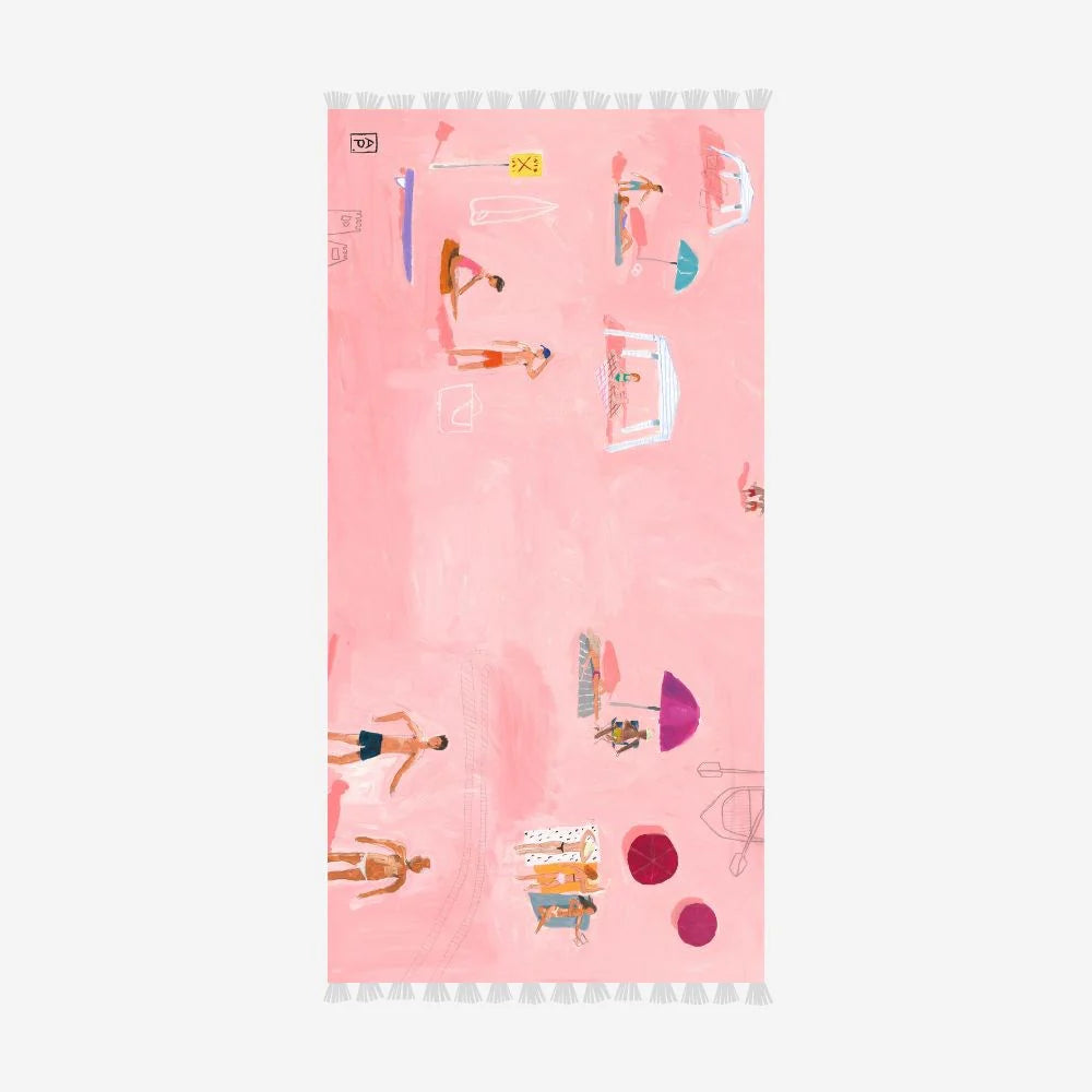 Boob Watch Beach Towel