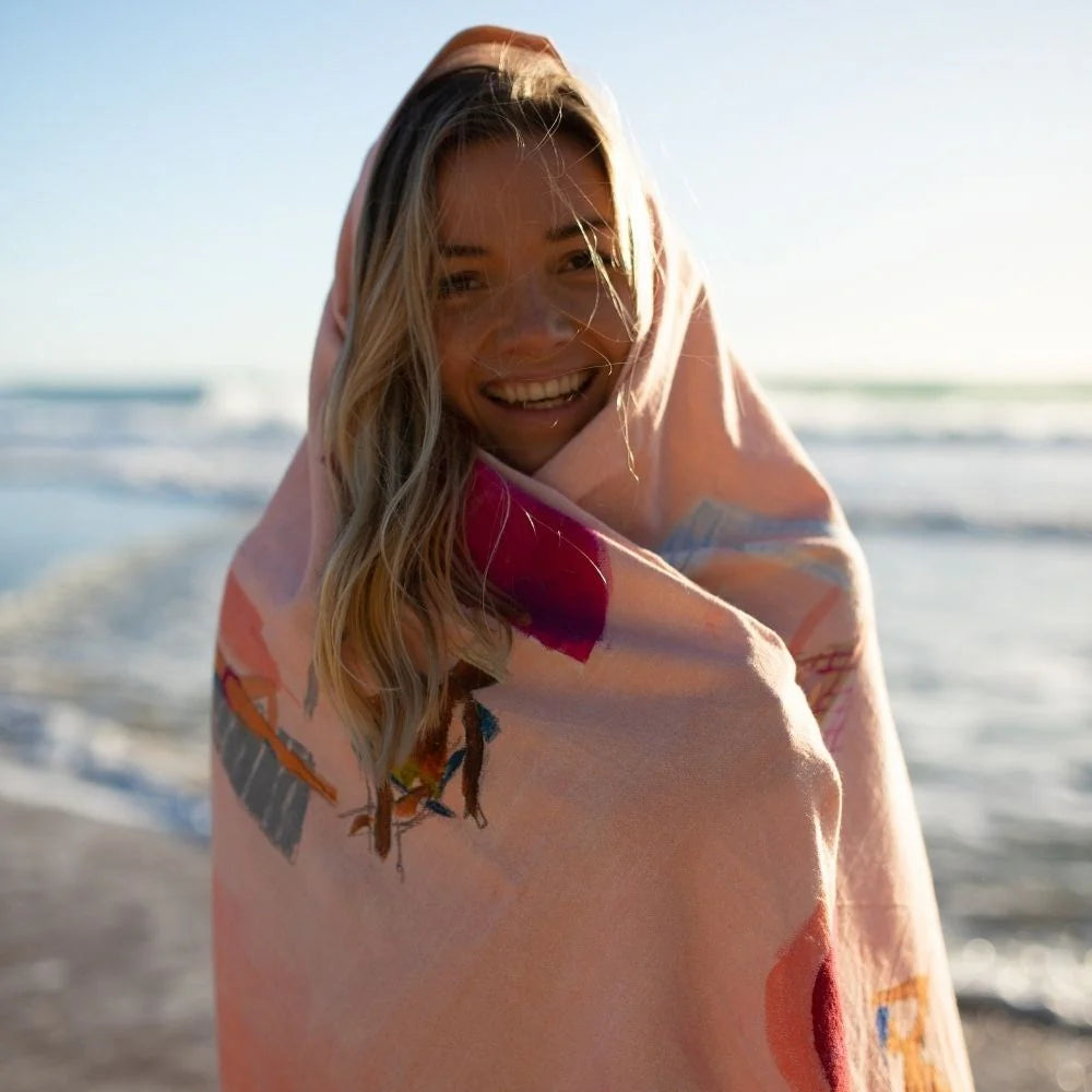 Boob Watch Beach Towel