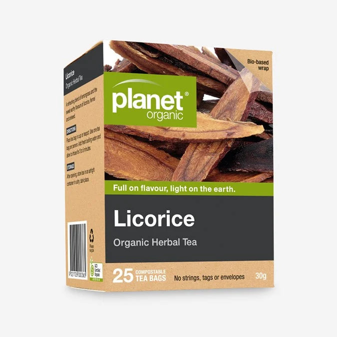 Plant Organic Licorice Teabags - 25 Teabags