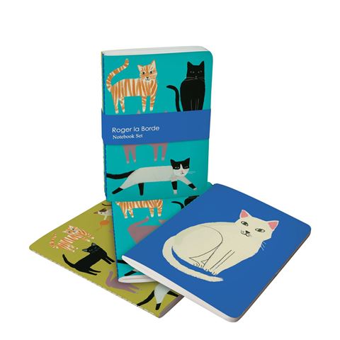 Pretty Paws Set of 3 A6 Notebooks