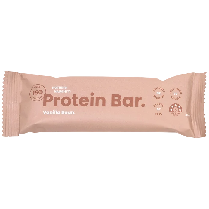 Nothing Naughty Vanilla Bean Protein Bar