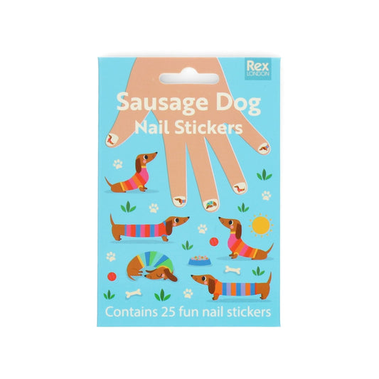 Sausage Dog Nail Stickers