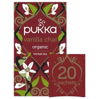 Pukka Vanilla Chai - 20 Herbal Tea Sachets