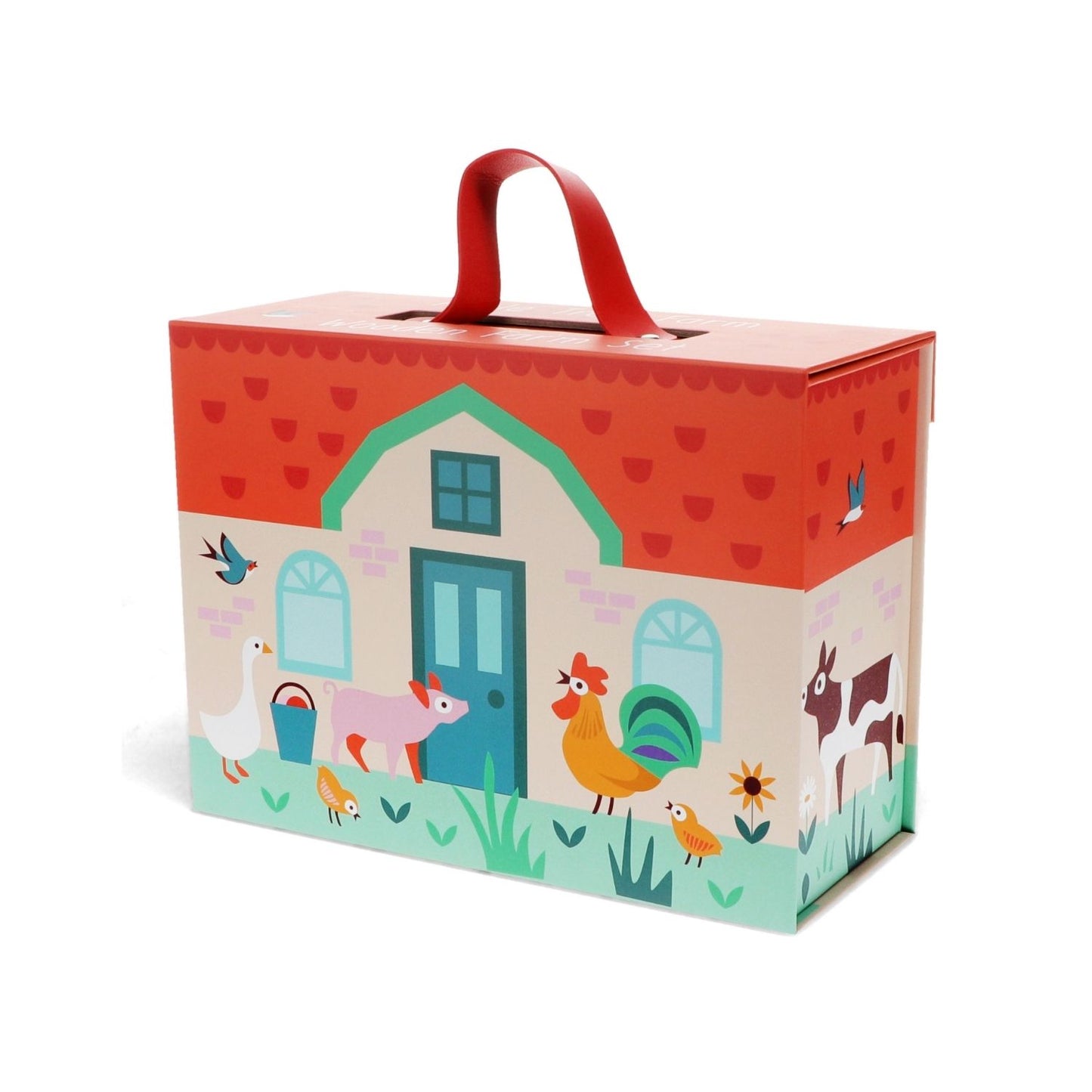 Wooden Farm Playset