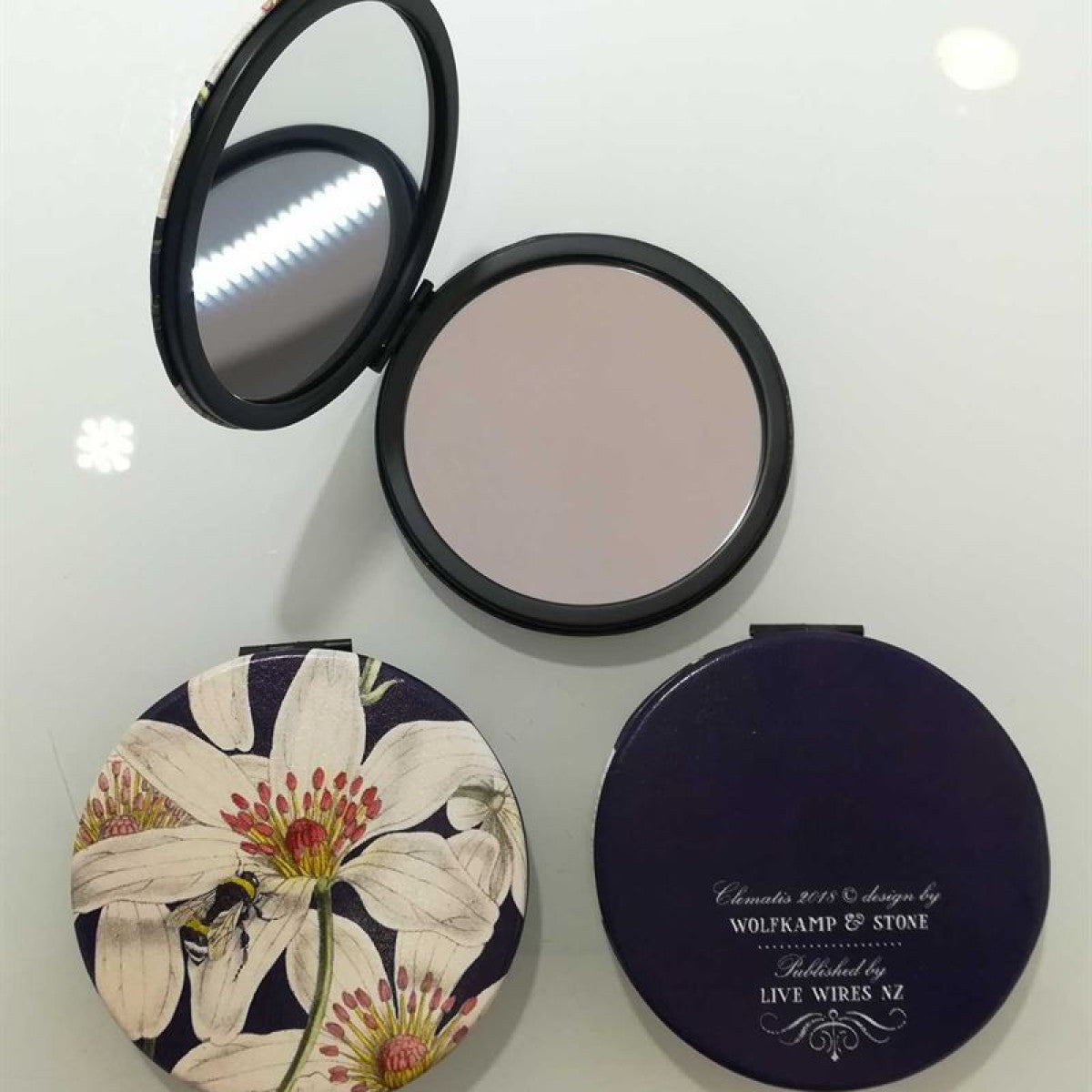 Clematis Cosmetic Mirror