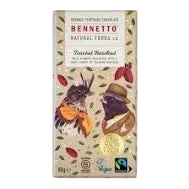 Bennetto Toasted Hazelnut Organic Chocolate 80g