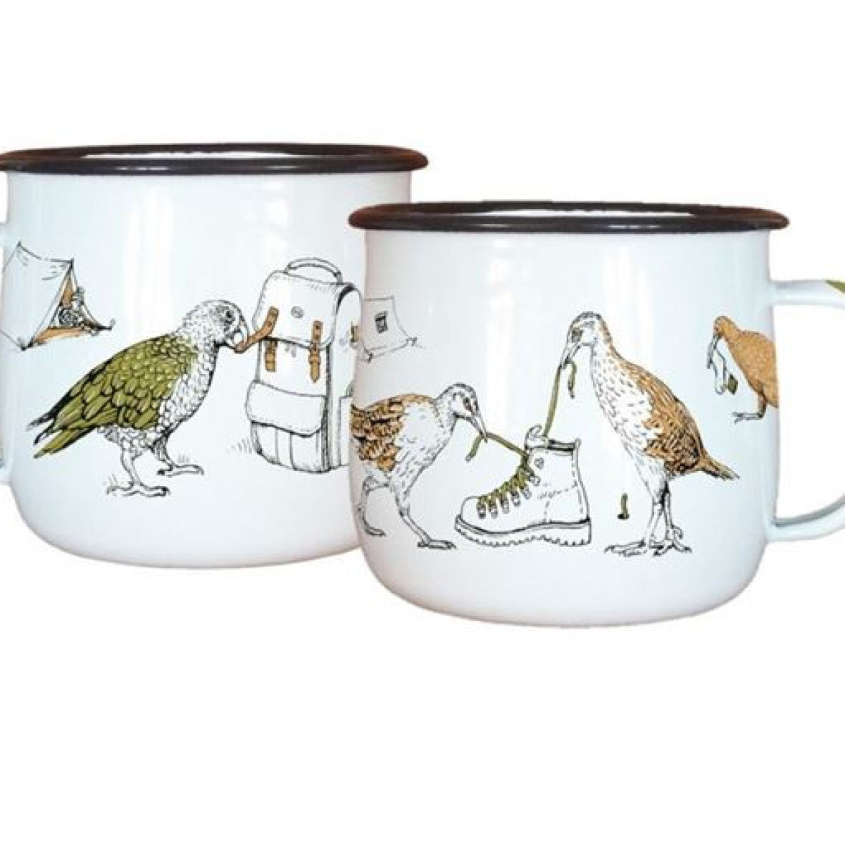 Wlofkamp & Stone Enamel Mug