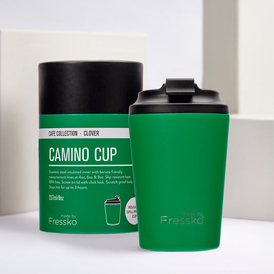 Fressko Camino  Reusable Coffee Cup Clover