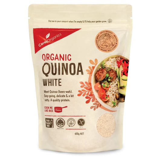 Ceres Organics White Quinoa 450 G