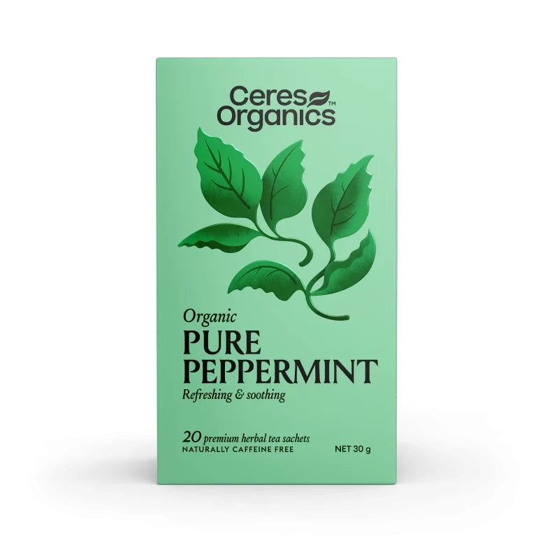 Ceres Organics Pure Peppermint Herbal Tea