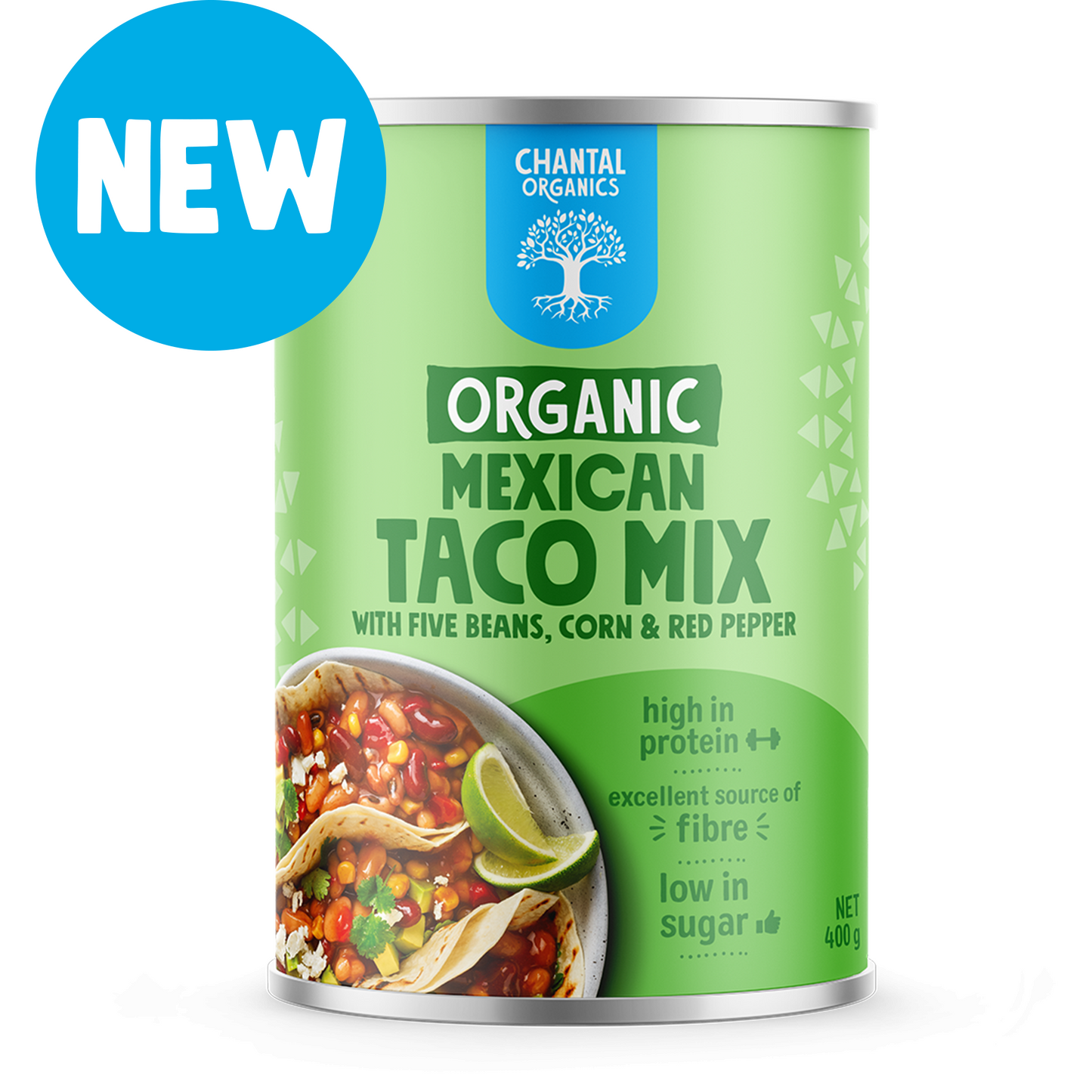 Chantal Organic Mexican Taco Mix 400g