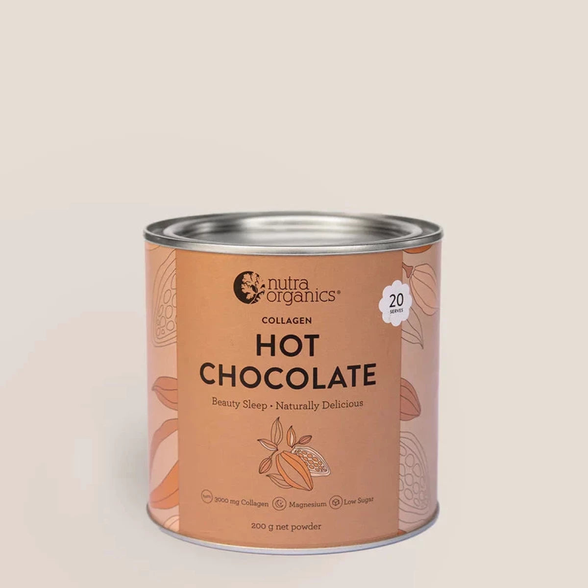 Nutra Organics Collagen Hot Chocolate