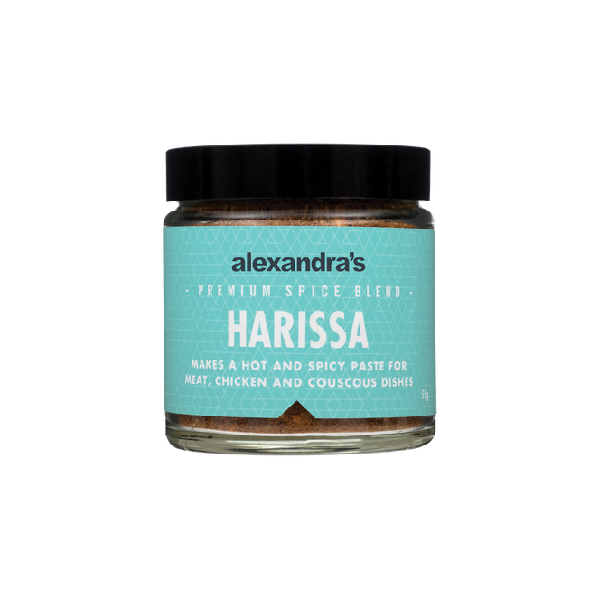 Harissa Premium Spice Blend for Meat, Chickenand Couscous 55G-front.jpg