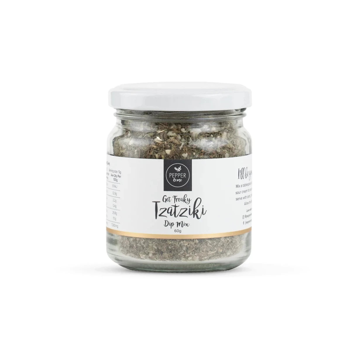 Pepper & Me Tzatziki Dip Mix