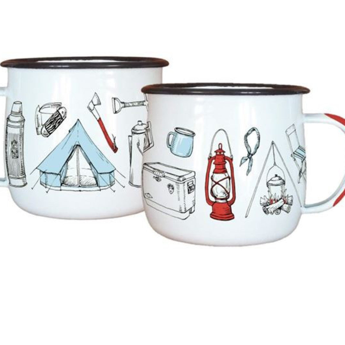 Wlofkamp & Stone Enamel Mug