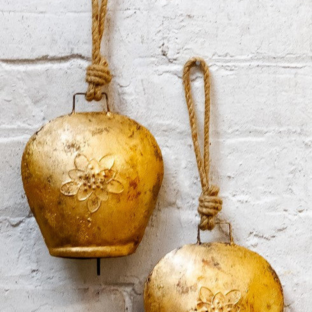 Gold Forged Flower Bells