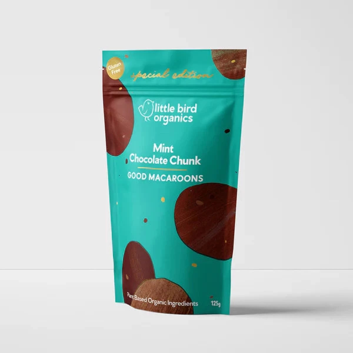 Mint Chocolate Chunk Macaroons
