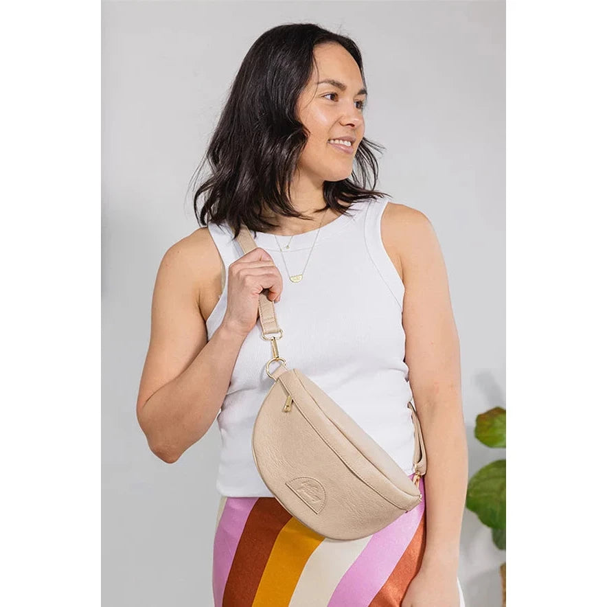 Hello Friday Scarlett Sling Bag Latte