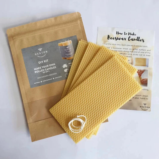 Hexton DIY Candle Kit 35 x 105mm set of 3